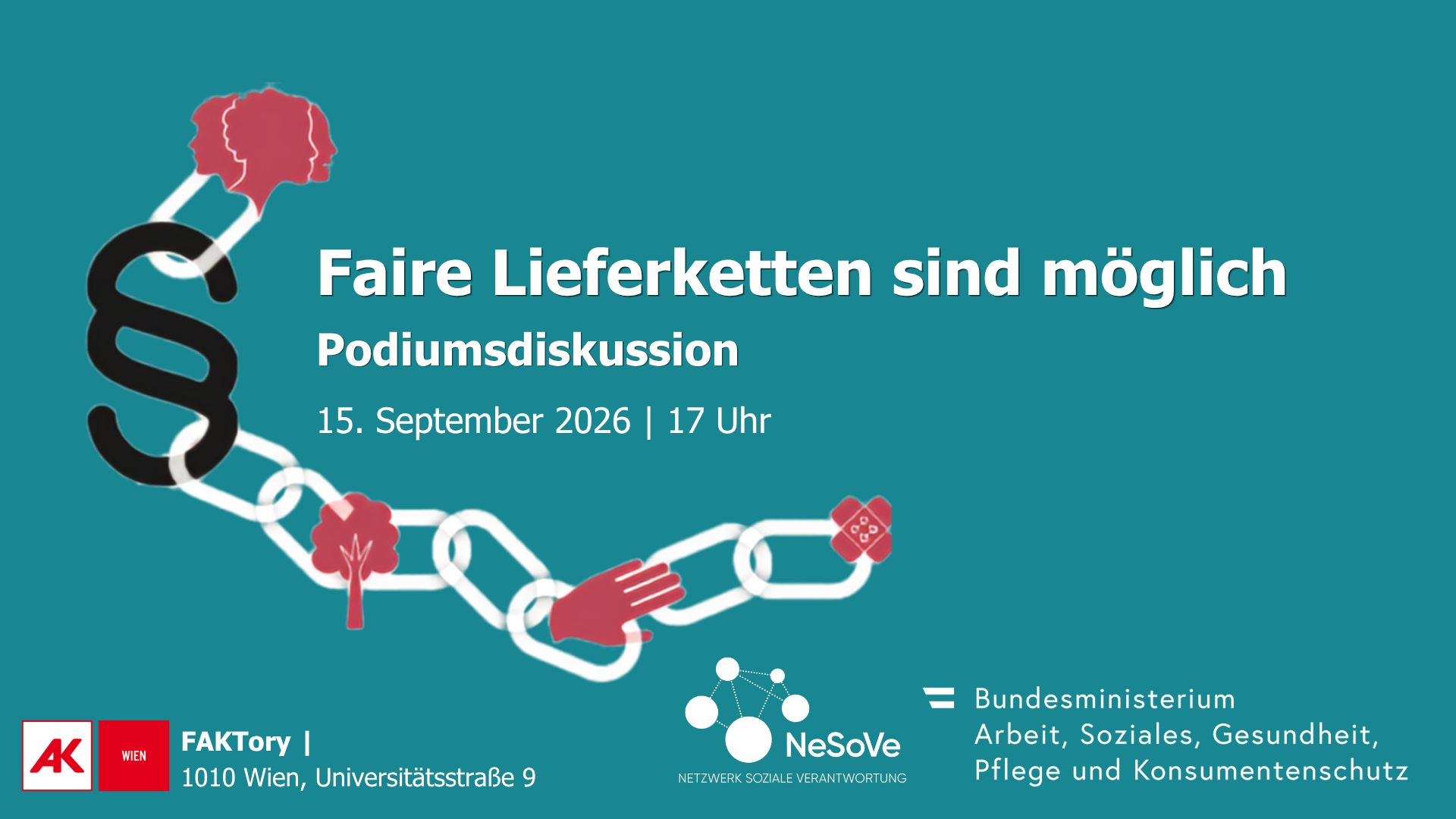 Faire Lieferketten sind möglich - Podiumsdiskussin
